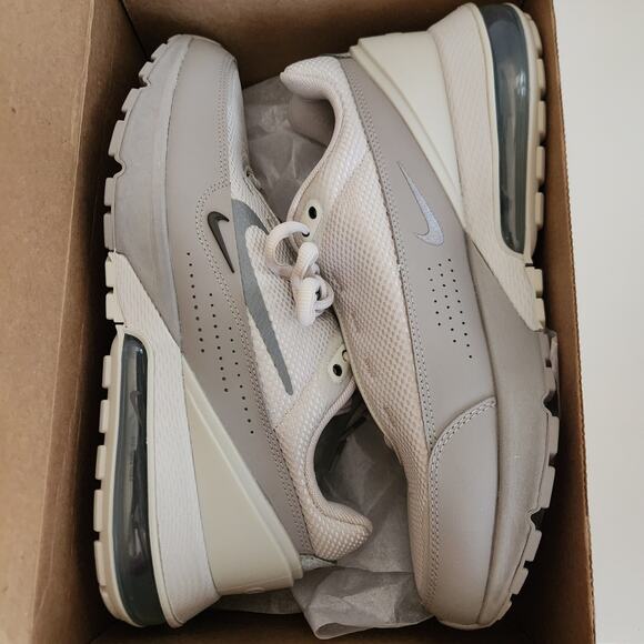 Nike Air Max Pulse Men\'s Shoes (FN7459-002, Bone/Grey/Bone/Grey) Size 11.5